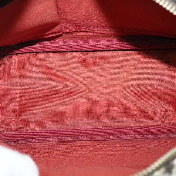 BURBERRY Nova Check Shoulder Bag Nylon Black Auth 39654 - Picture 11 of 16